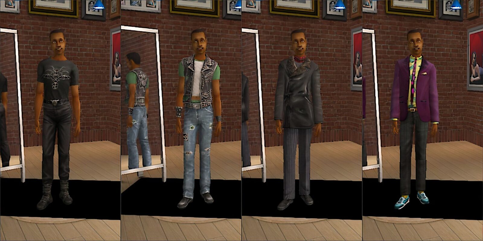 The Best Outfit Options For Masculine Characters In The Sims 2