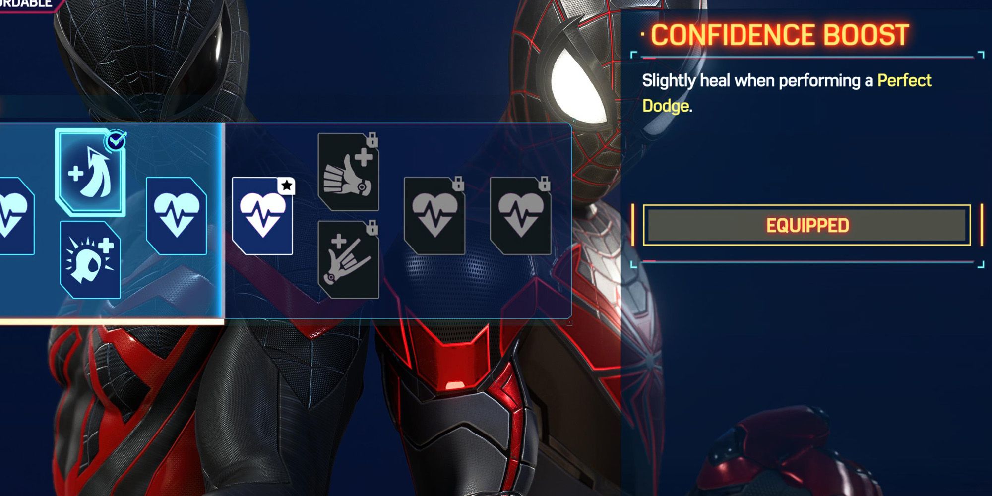 confidence boost Spider-Man 2