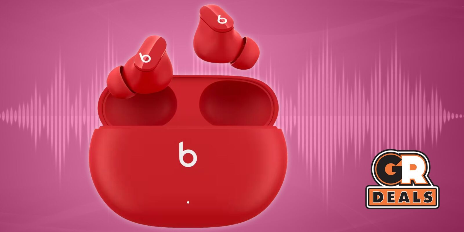 Red Beats Ear Buds On Sale For Valentine's Day