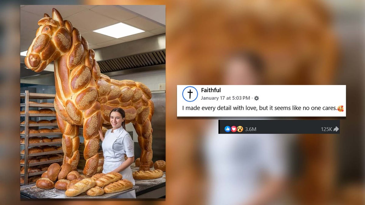 AI Bread Horse Was The Most Popular Post On Facebook In January