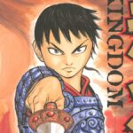 Xin stretching out his sword on the cover of Kingdom Vol. 1