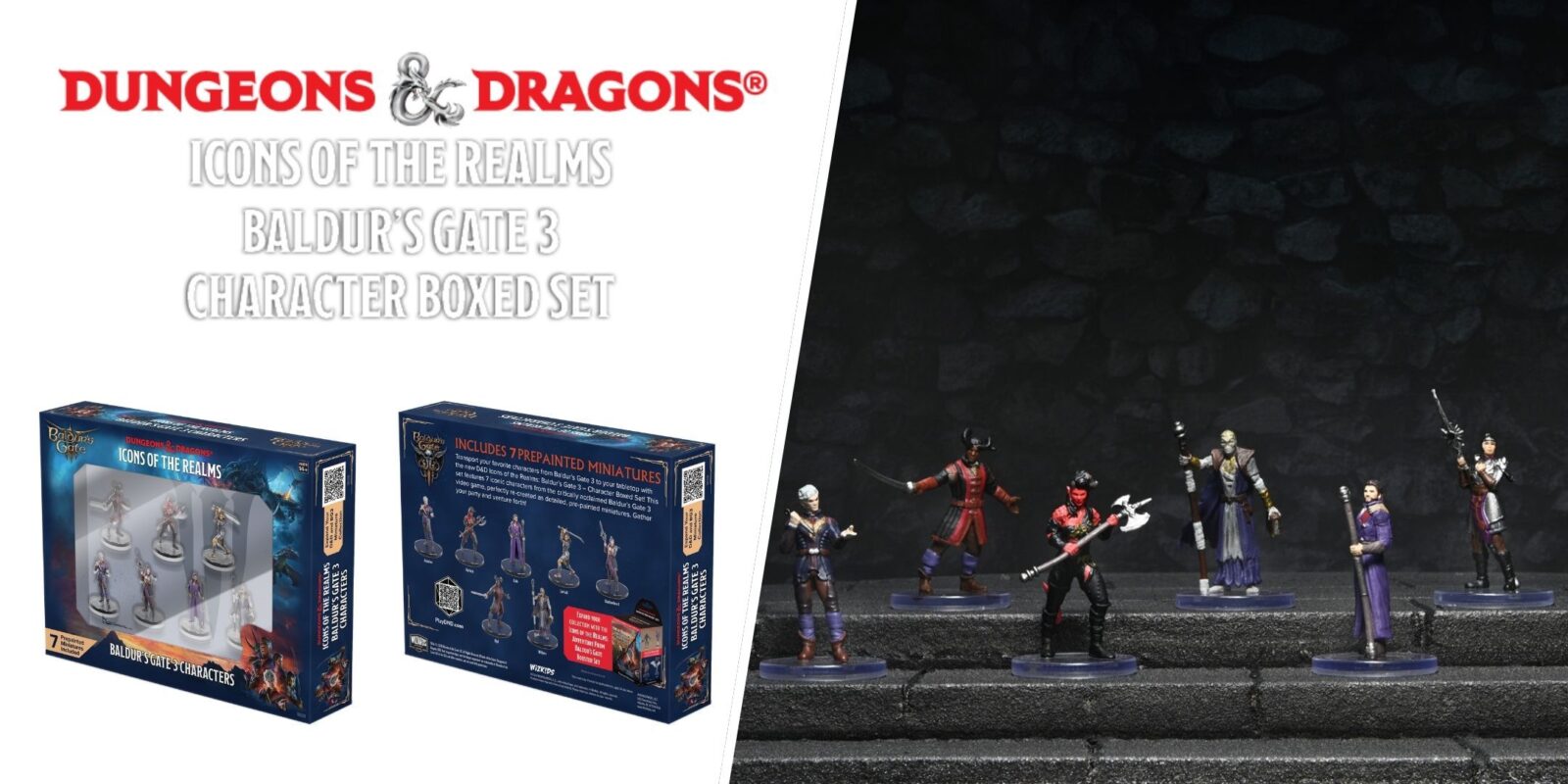 Wizkids Baldur's Gate 3 Icons of the Realm D&D Mini Figures Review