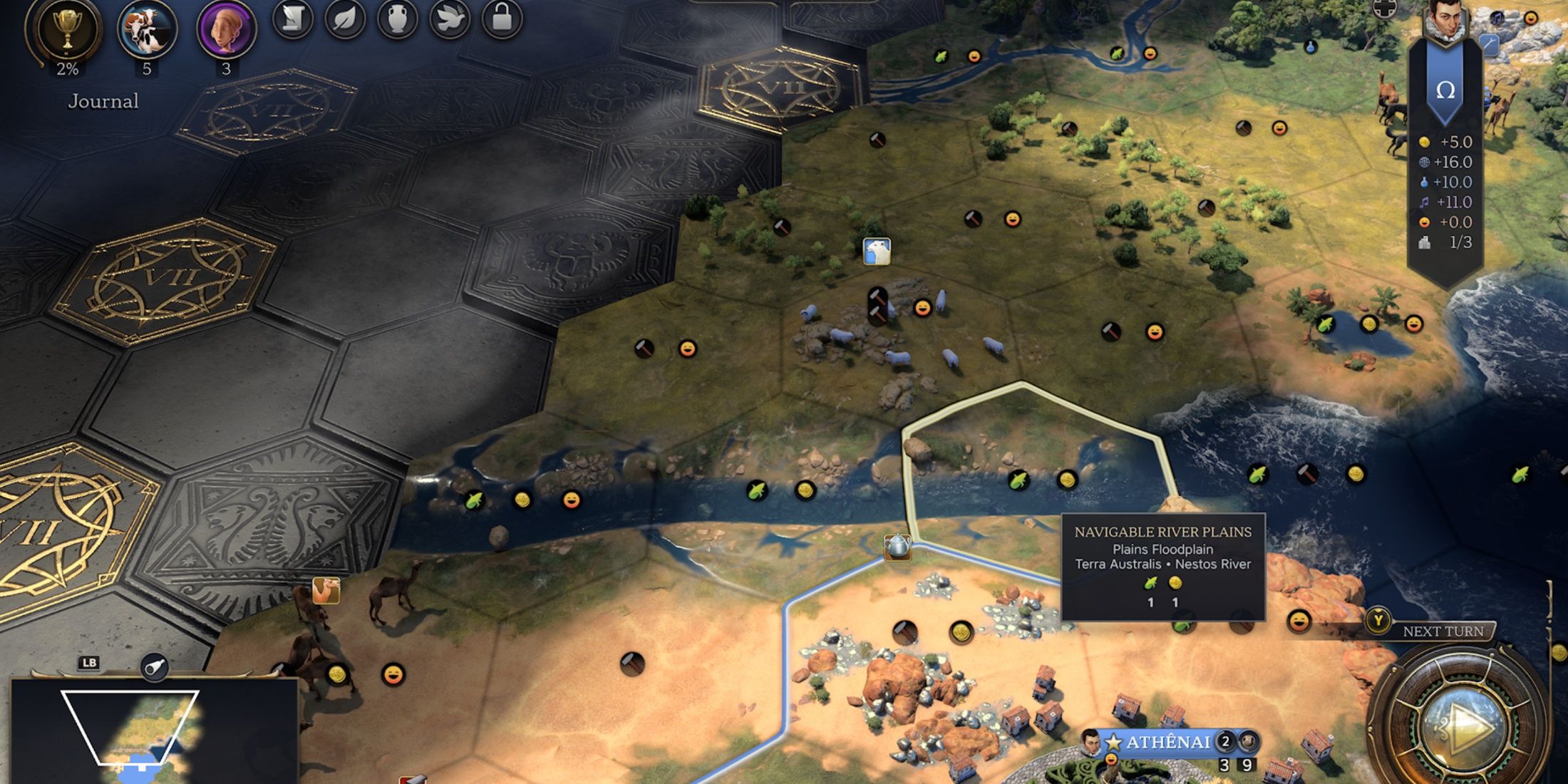 navigable river tile civ 7