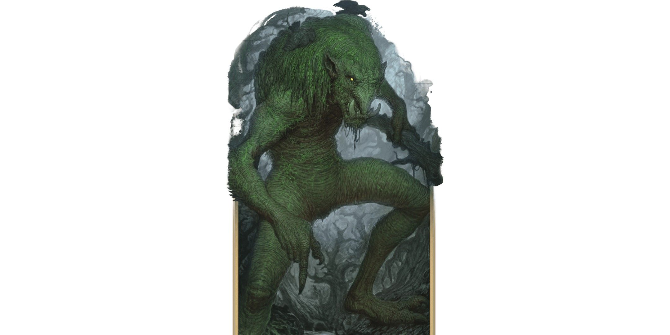 DUngeons & Dragons image showing a troll.