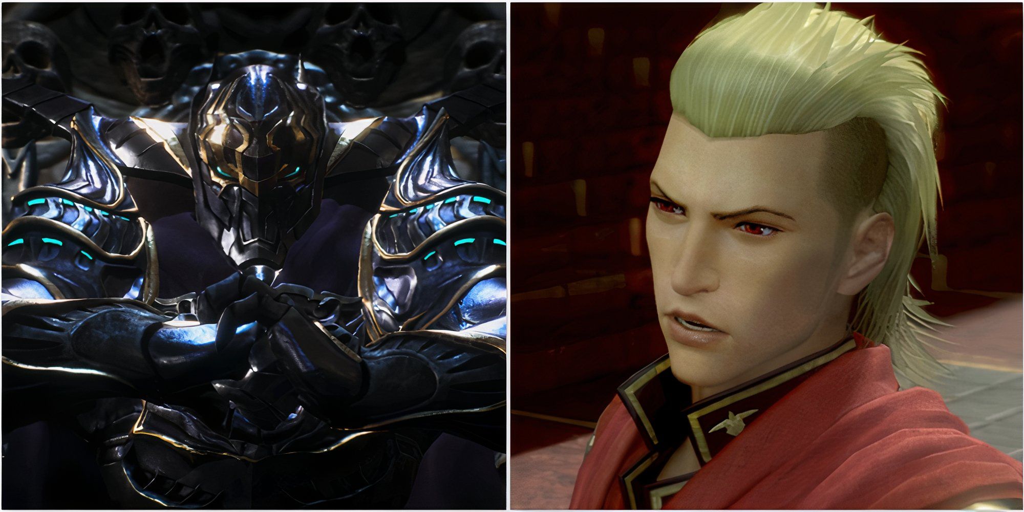 Garland in Stranger Of Paradise Final Fantasy Origin and King in Final Fantasy Type-0