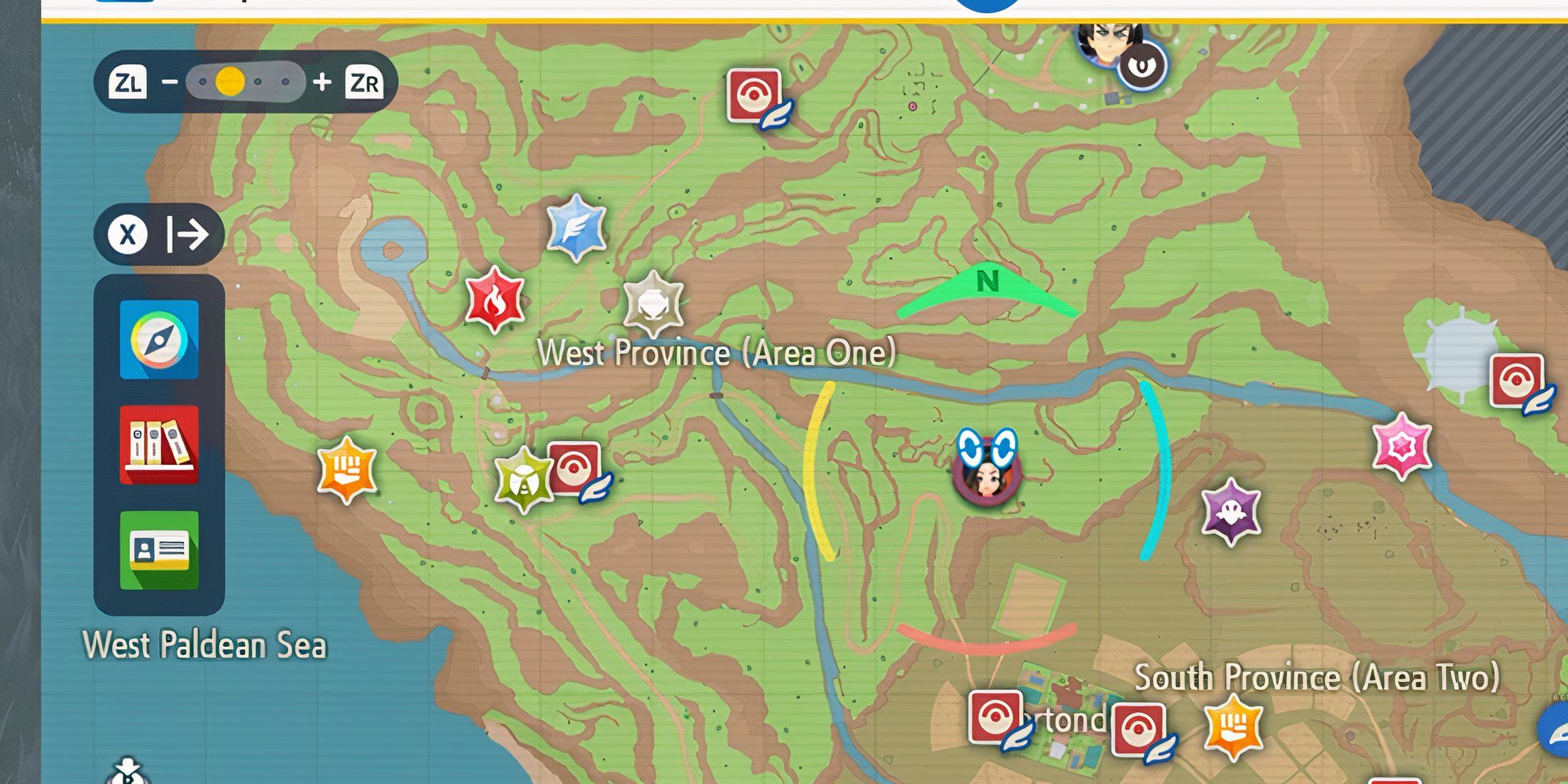 West Province Area One Location In Pokemon Scarlet & Violet