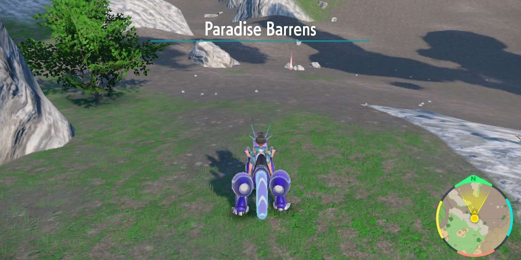 Paradise Barrens In Pokemon Scarlet & Violet