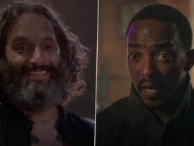 Jason Mantzoukas and Anthony Mackie in Twisted Metal