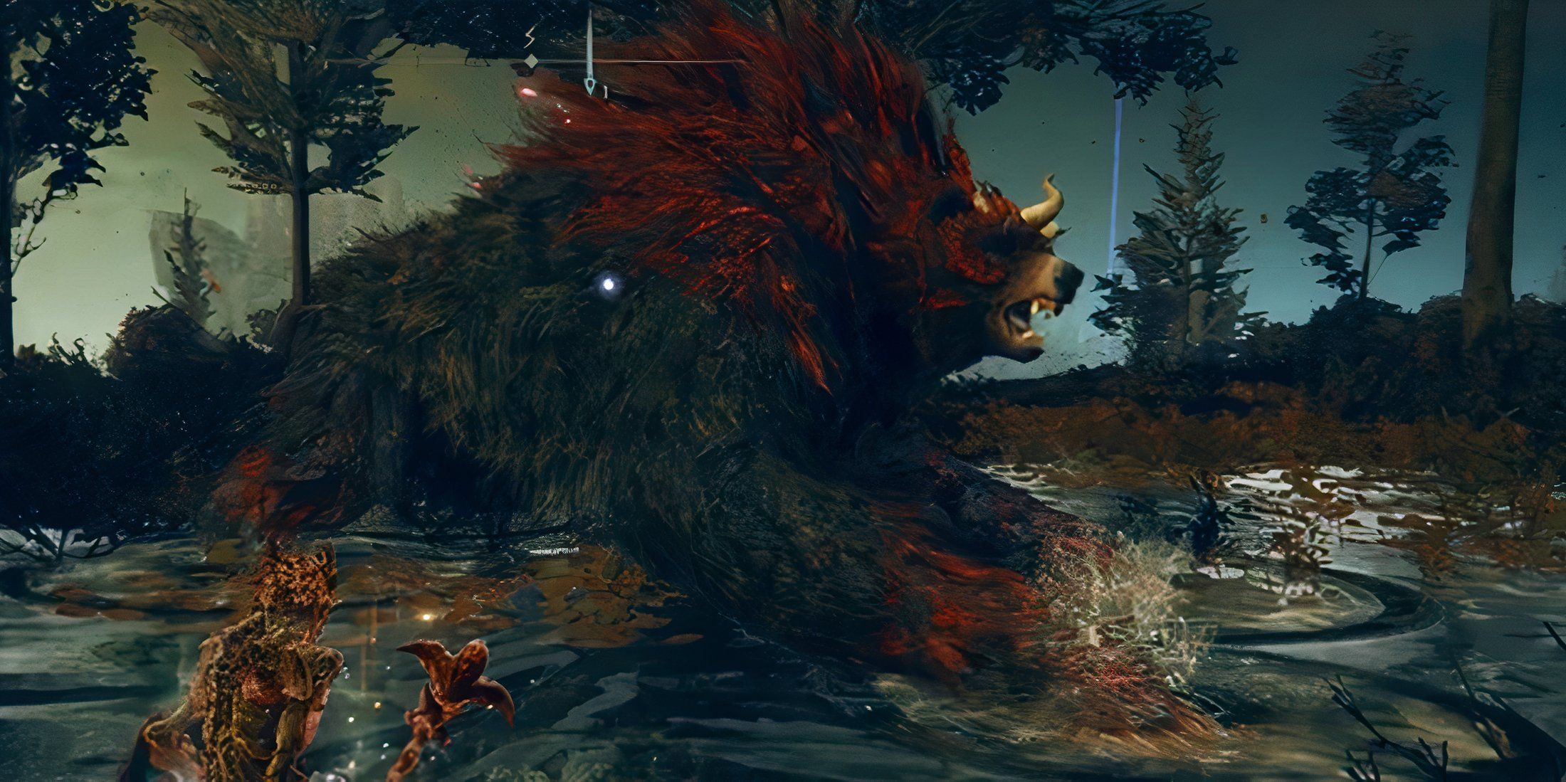 Elden Ring Shadow of the Erdtree DLC Ralva the Great Red Bear Boss Fight