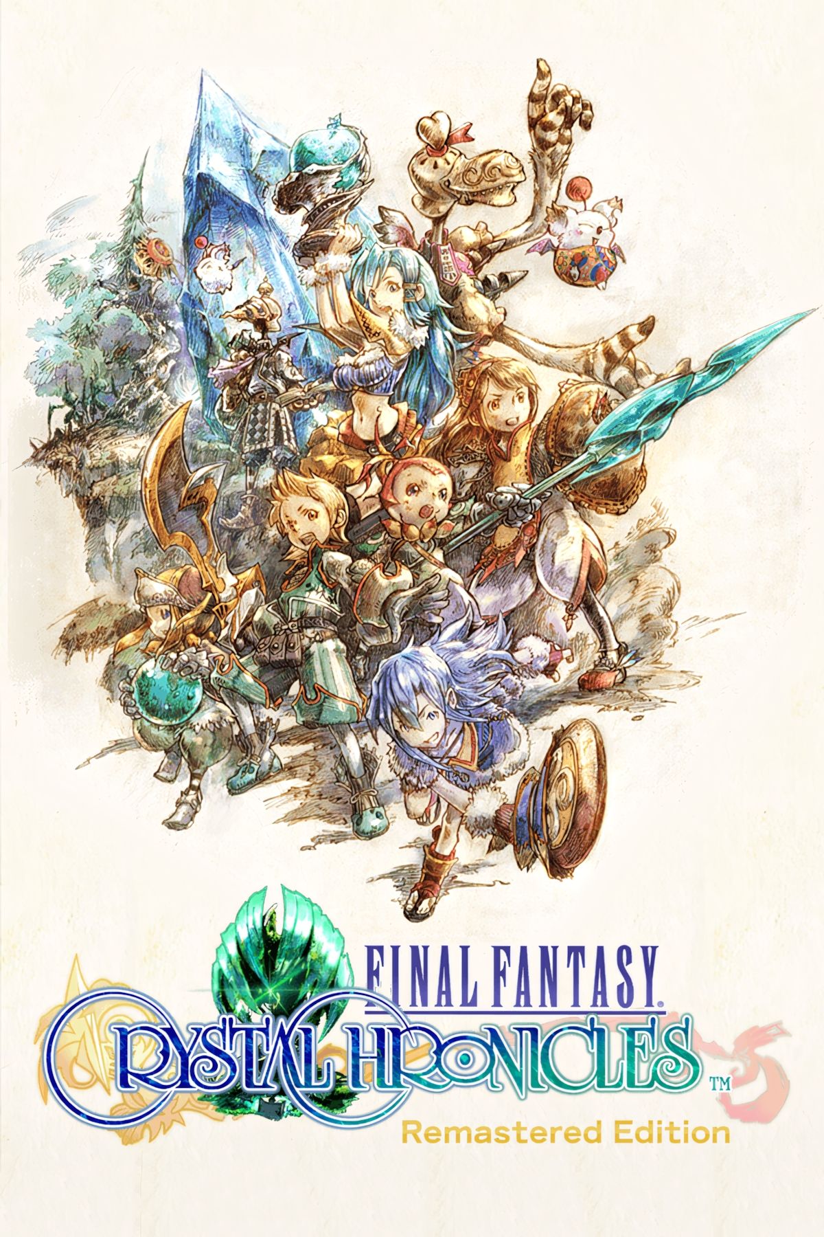 Final Fantasy Crystal Chronicles Remastered Edition Tag Page Cover Art