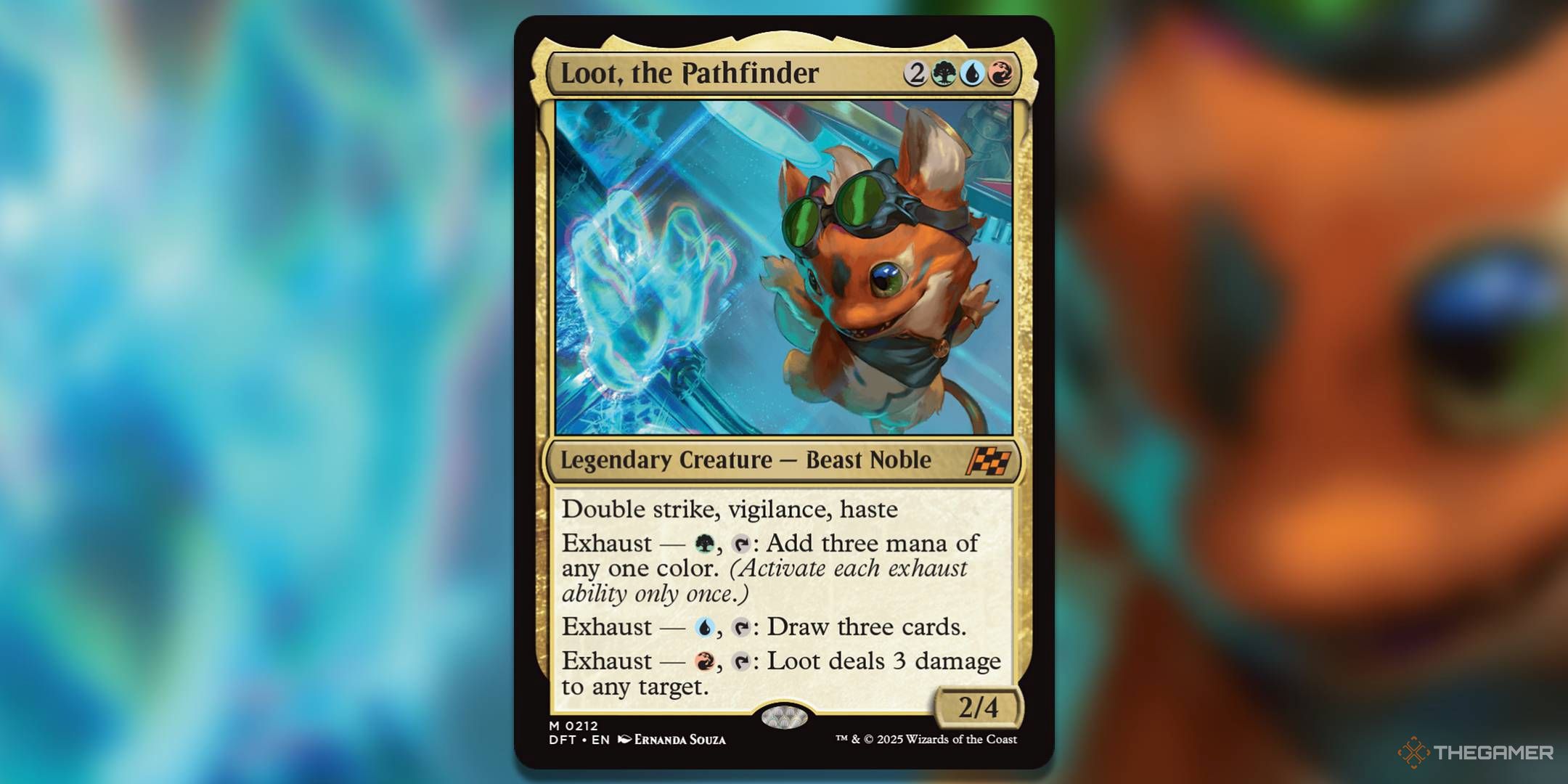 Image of Loot, the Pathfinder card in Magic: The Gathering