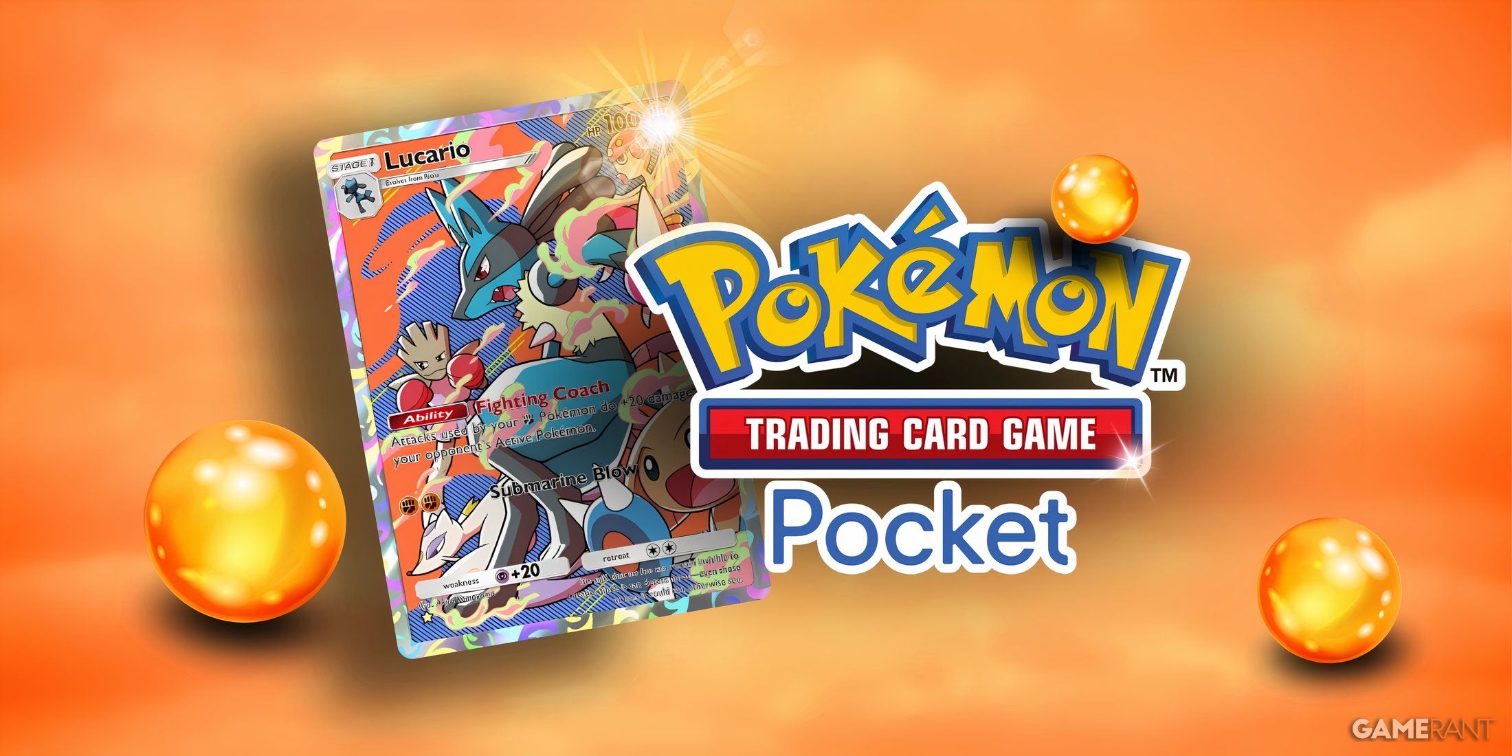 lucario in pokemon tcg pocket.