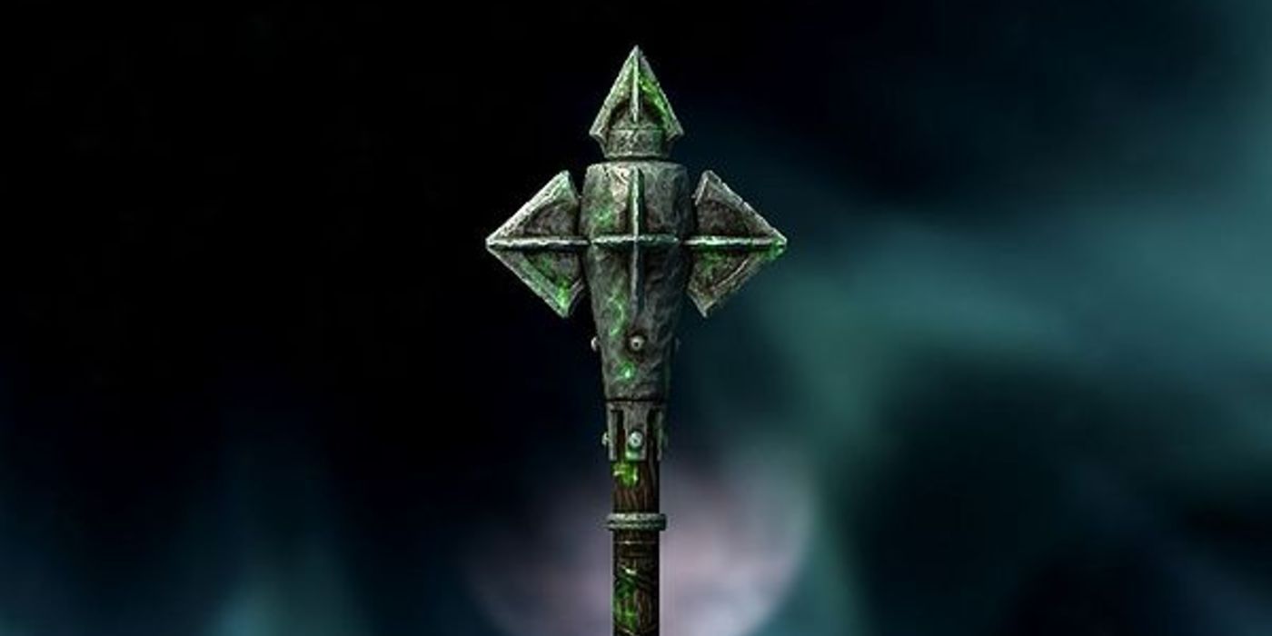 Lunar Iron Mace in Skyrim