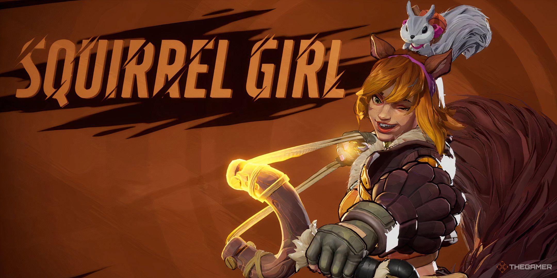 The hero selection animation for Squirrel Girl in Marvel Rivals. 