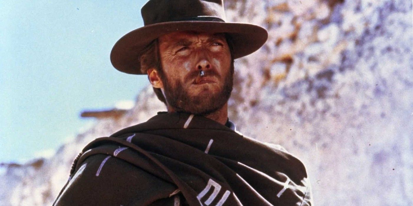 Clint Eastwood as the Man with No Name in A Fistful of Dollars