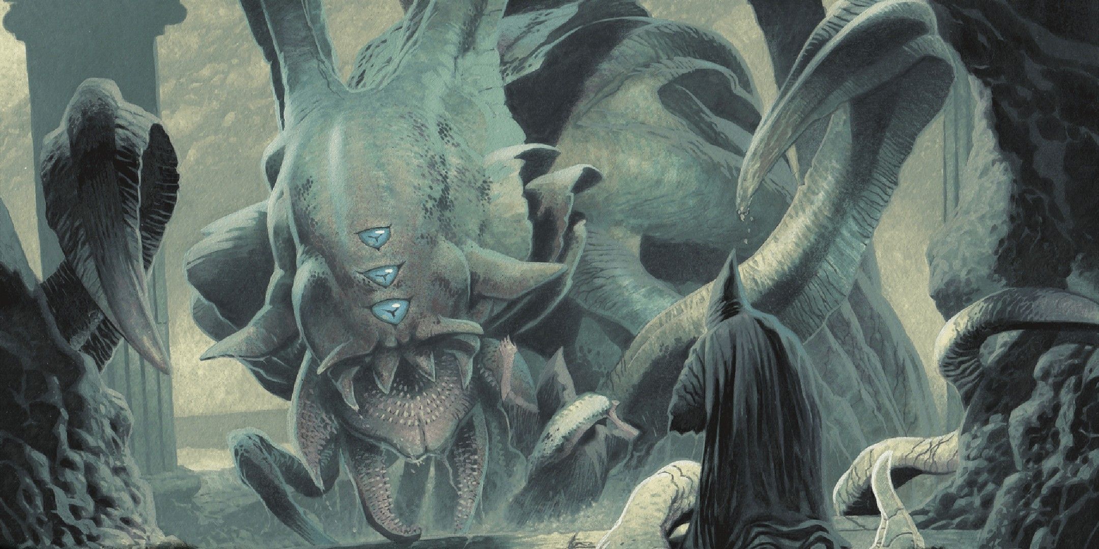 Dungeons & Dragons image showing an aboleth.