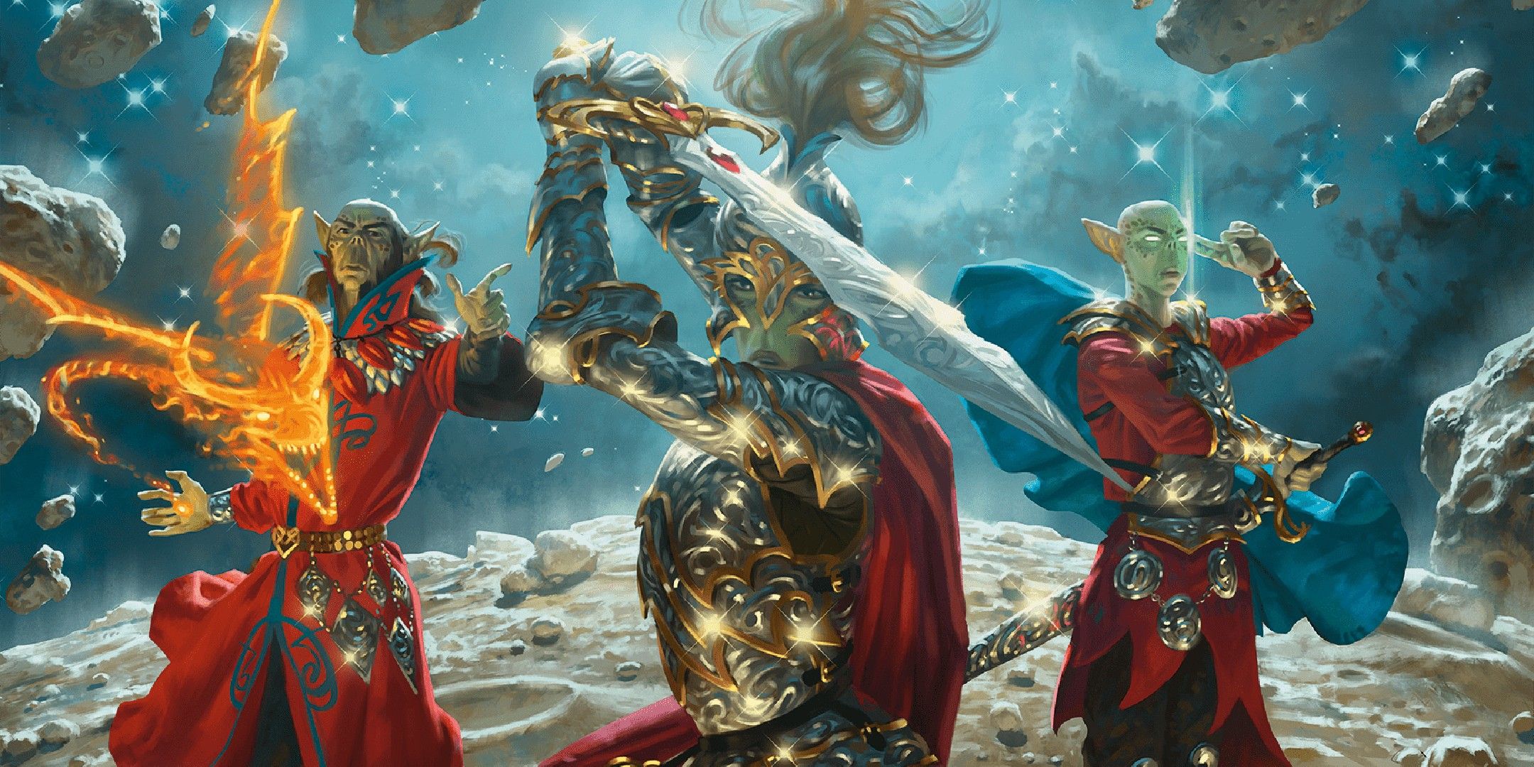 Dungeons & Dragons image showing three githyanki.