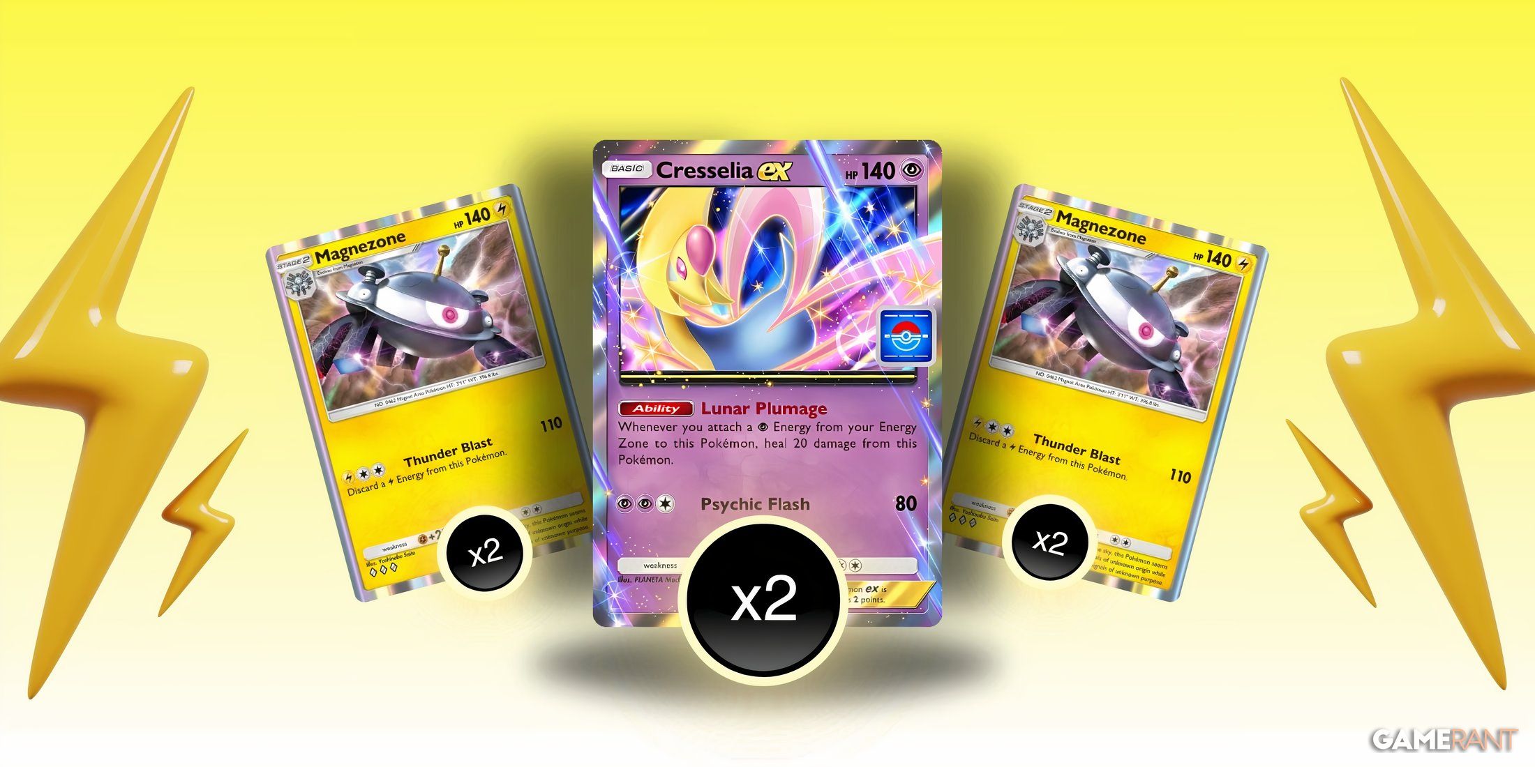 magnezone and cresselia ex deck in pokemon tcg pocket.