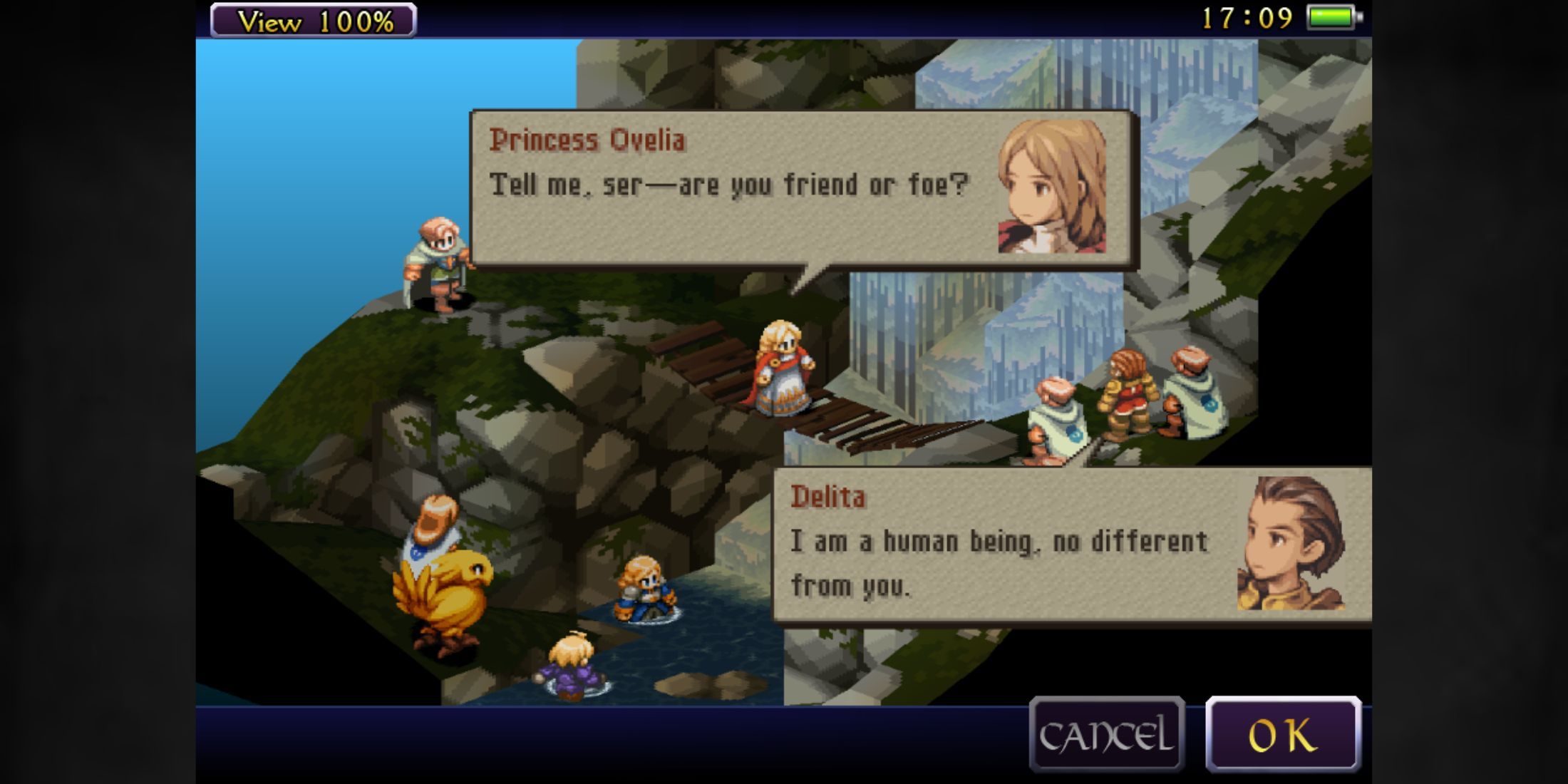 Final Fantasy Tactics The War Of The Lions character interactions