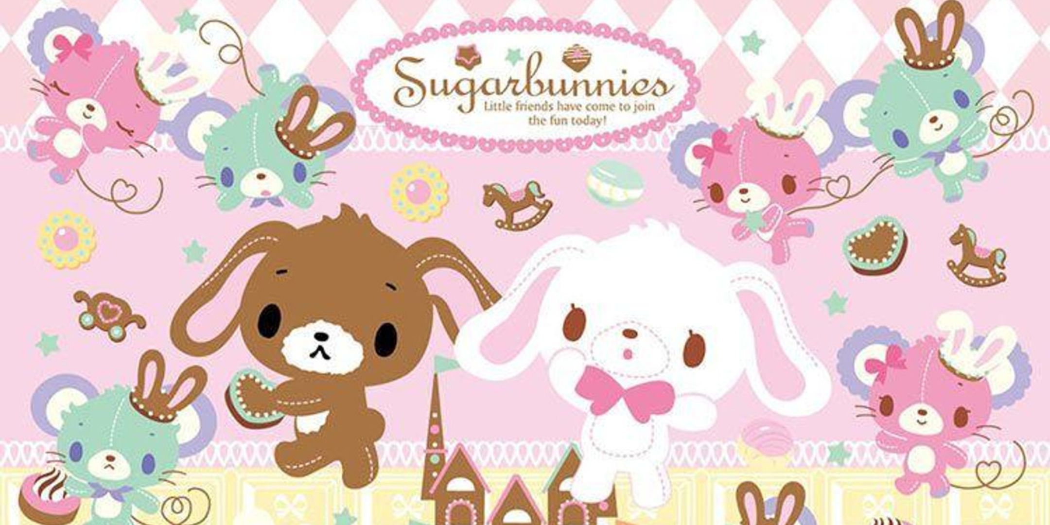 An image showing the Sugar Bunnies from sanrio.