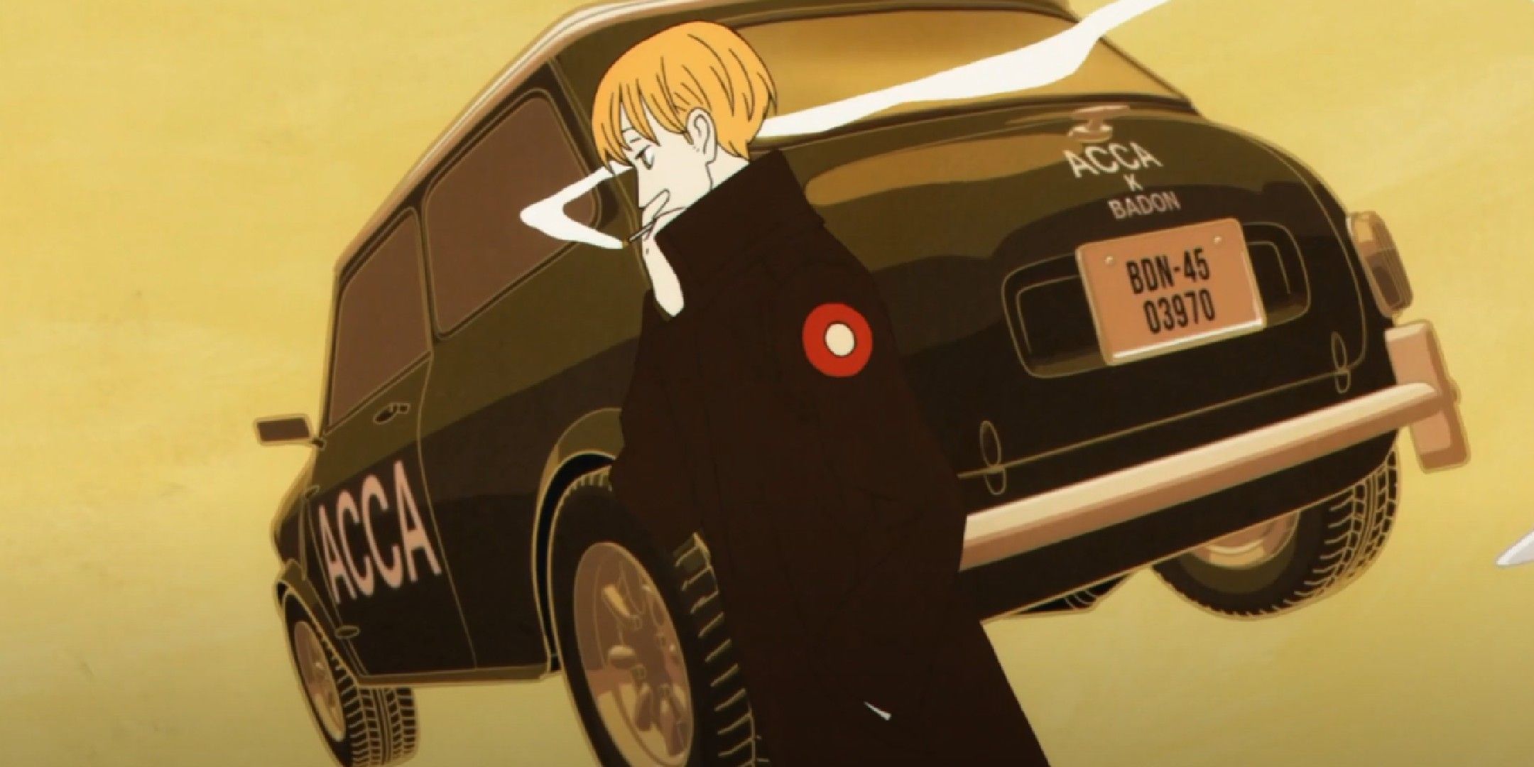 ACCA image showing the main character.