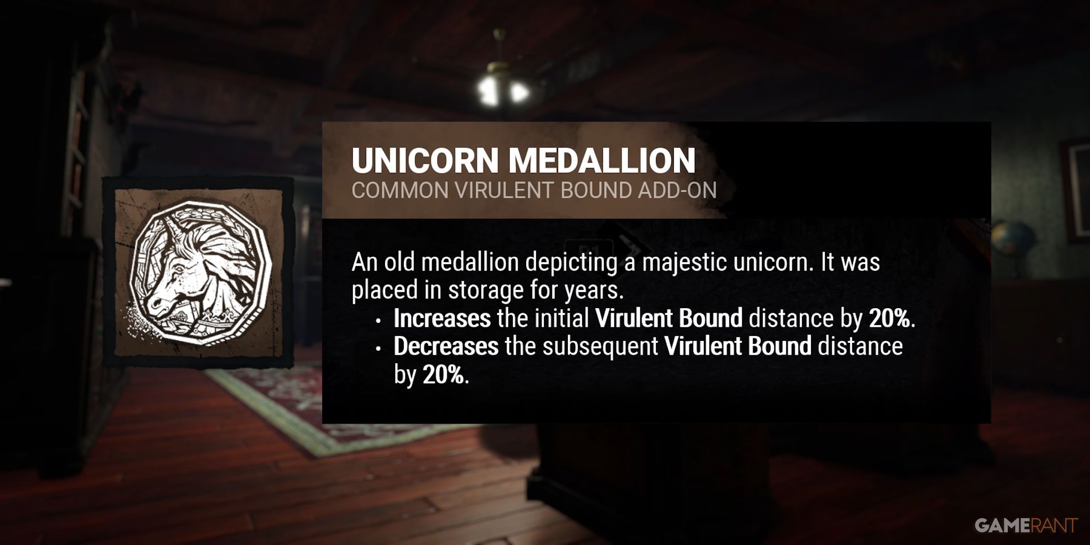 dead by daylight the mastermind unicorn medallion addon