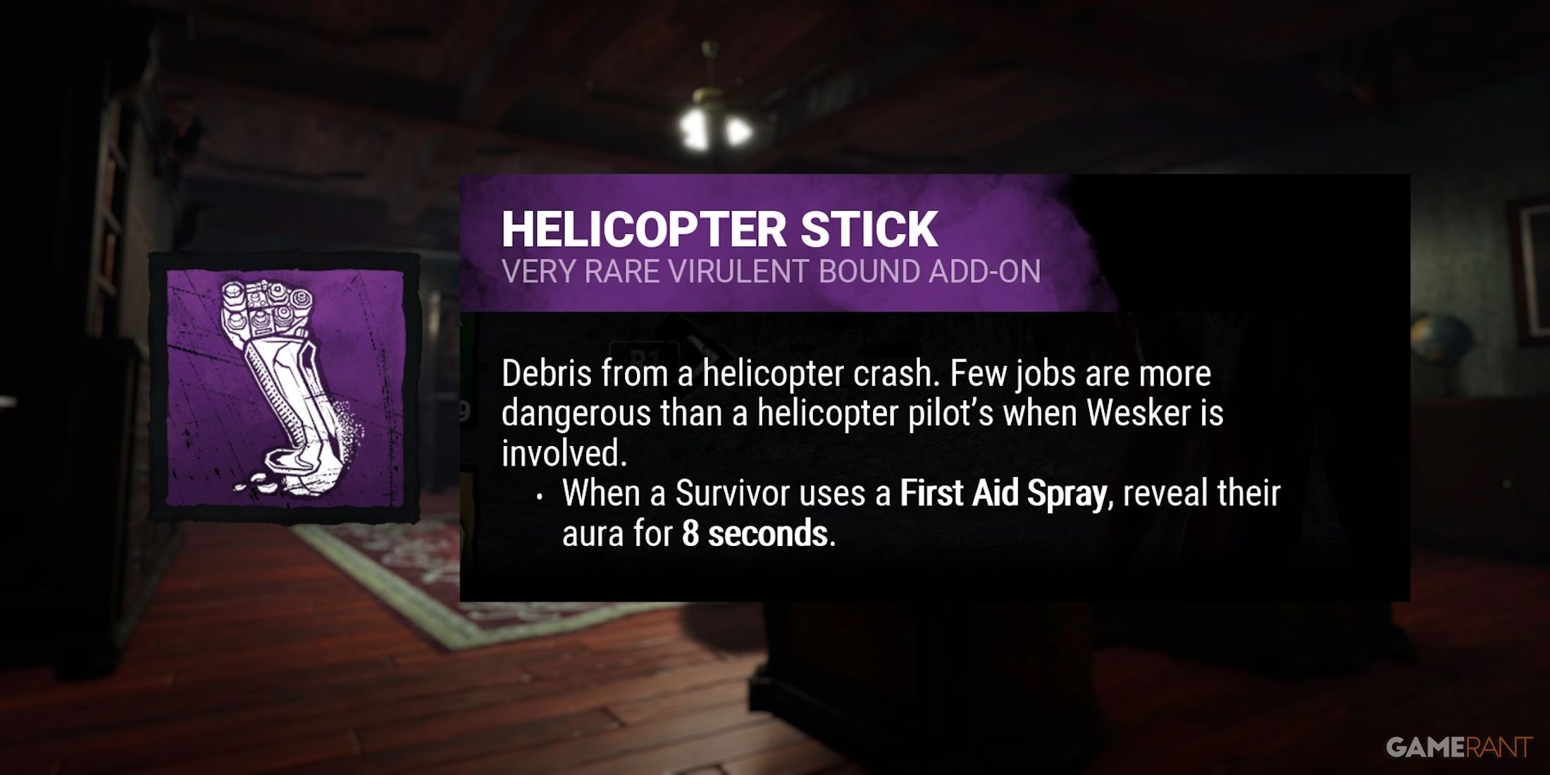 dead by daylight the mastermind helicopter stick addon