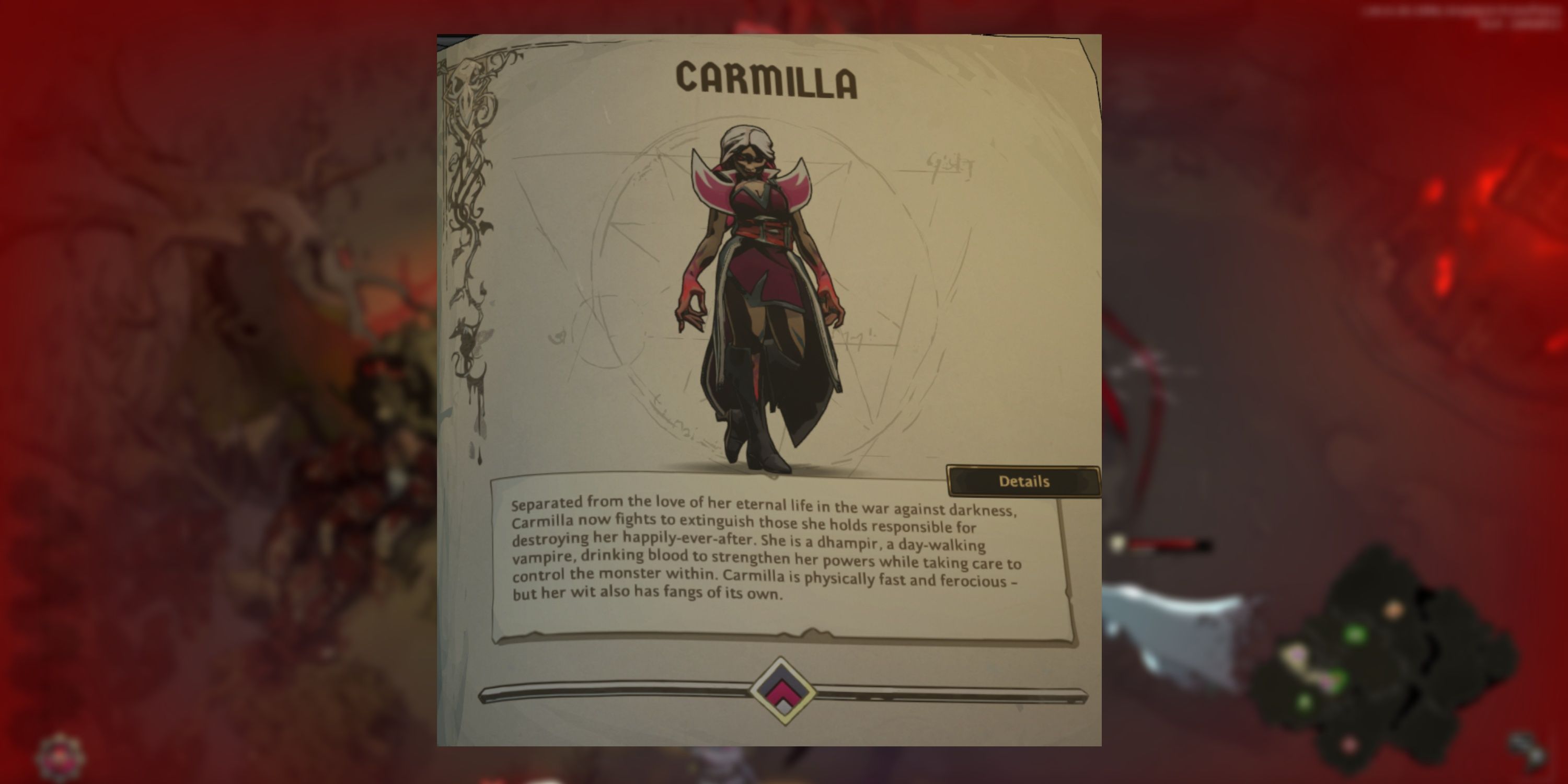 Ravenswatch - Carmilla Character Profile