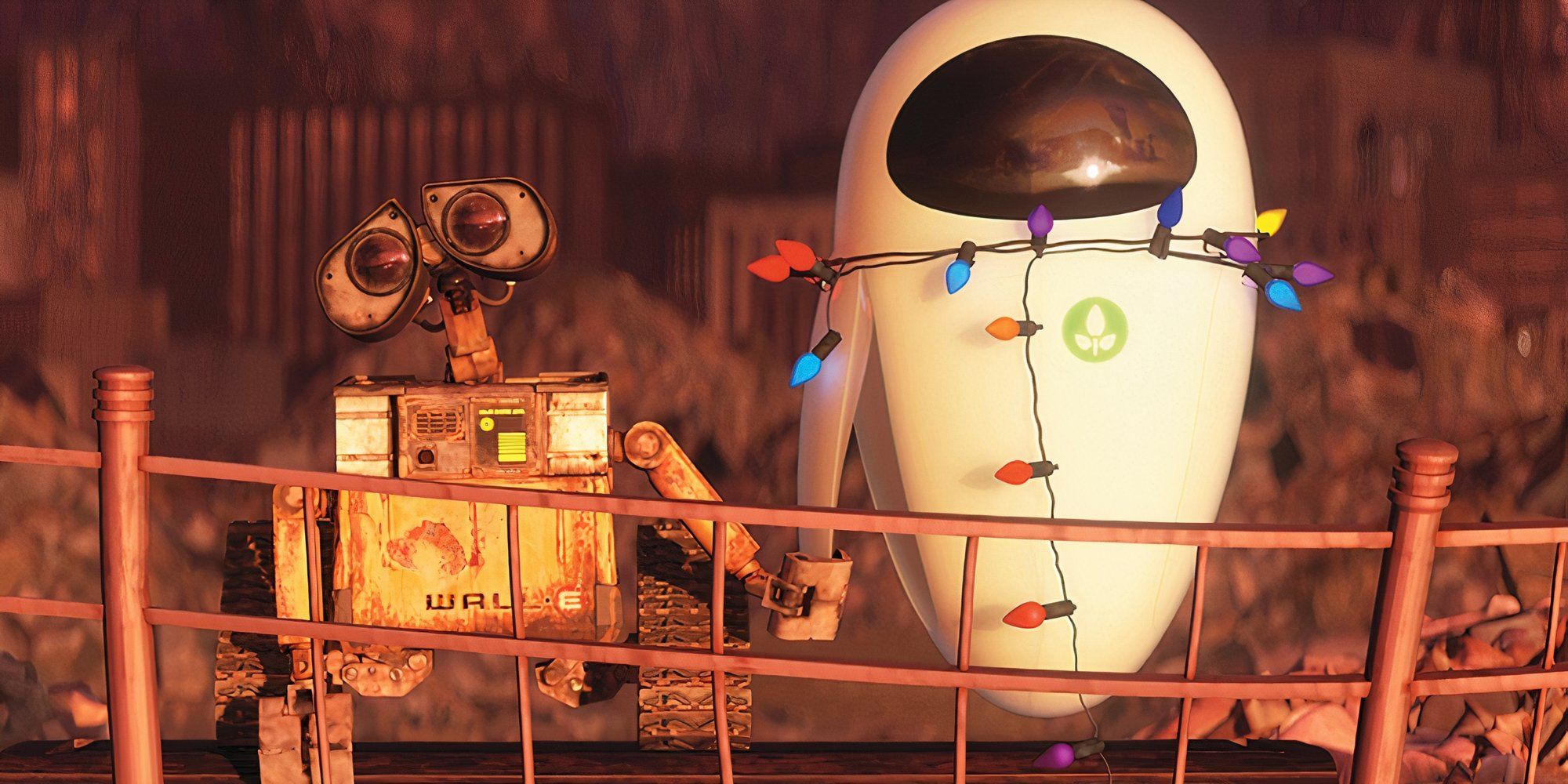 WALL-E and EVE in Wall-E