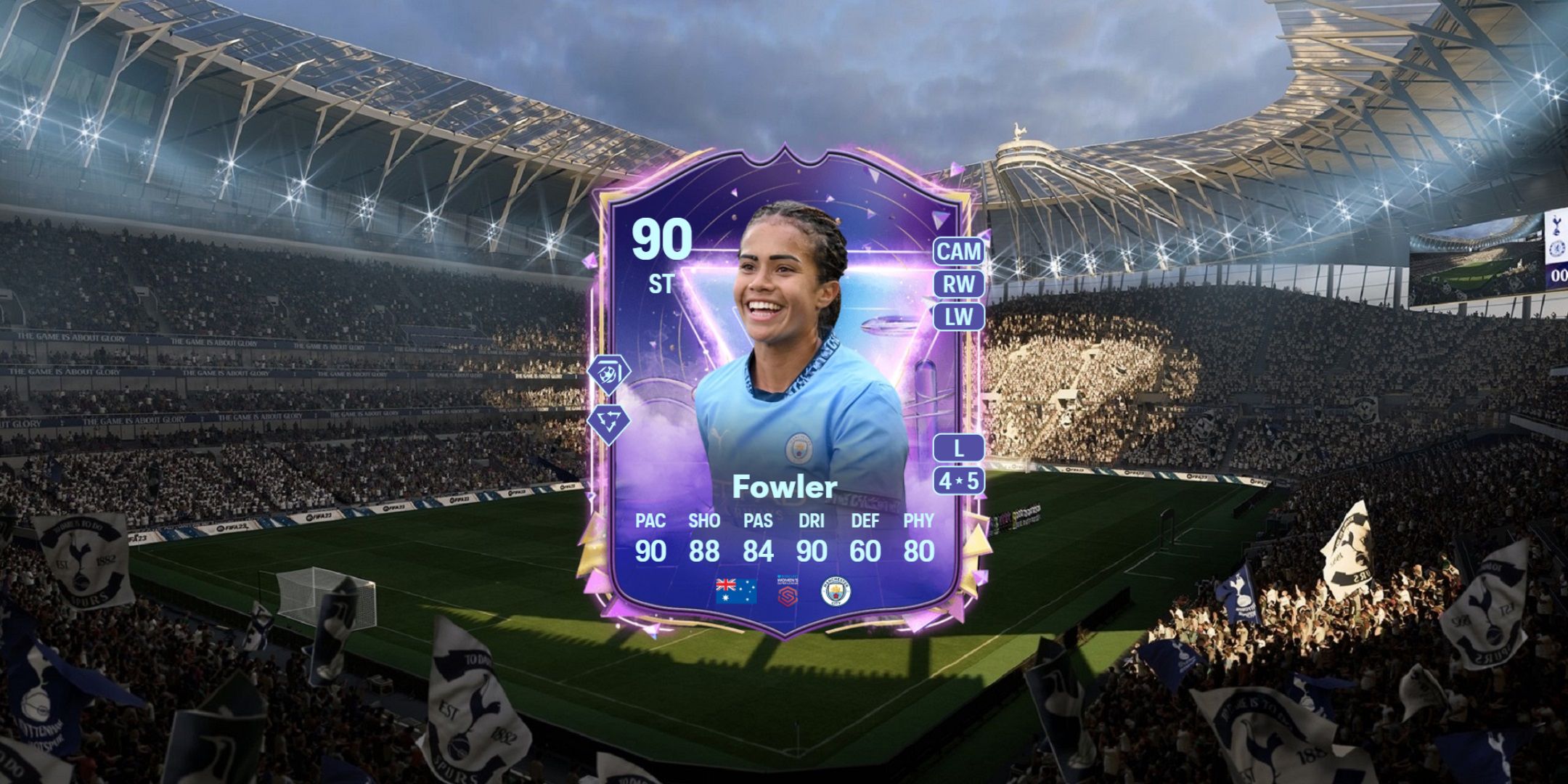 Mary Fowler's card in EA Sports FC 25.