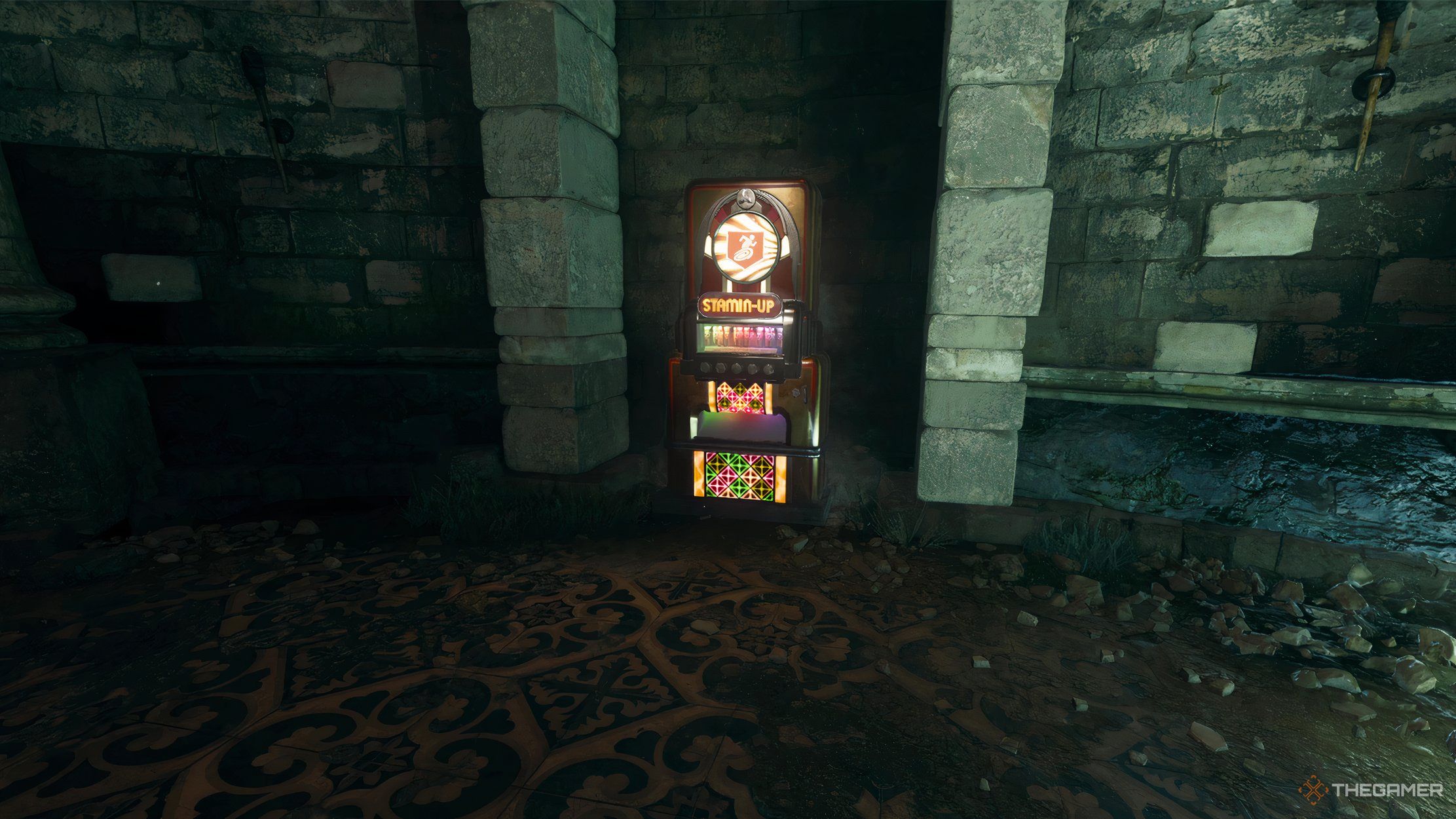 The Stamin-Up perk machine in The Tomb in Call of Duty Black Ops 6.