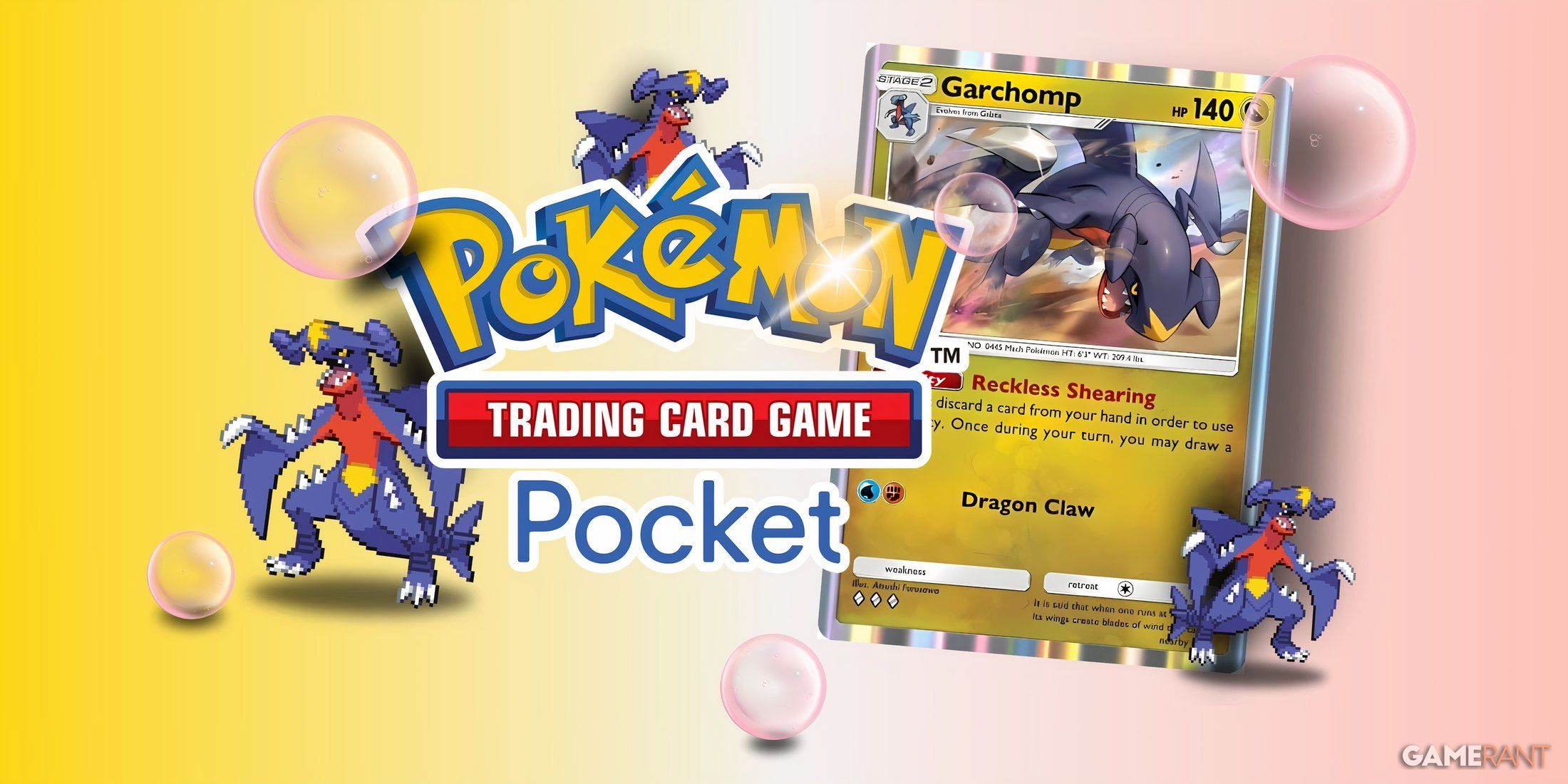 garchomp card in pokemon tcg pocket.