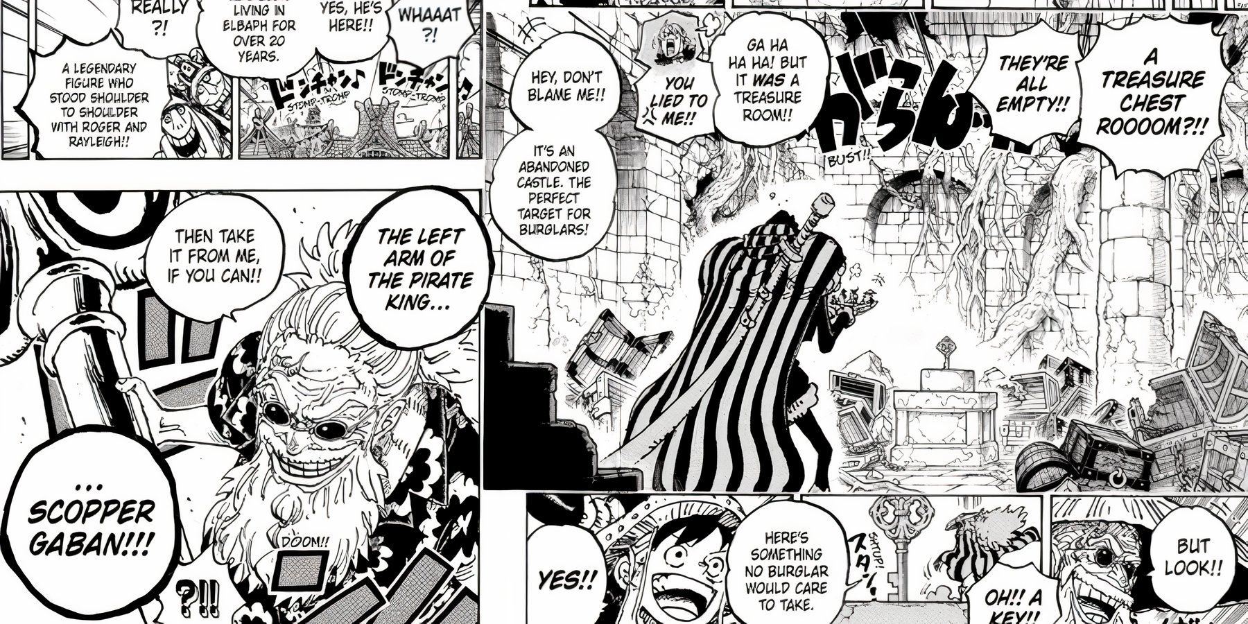 scopper gaban challenges luffy one piece 1140