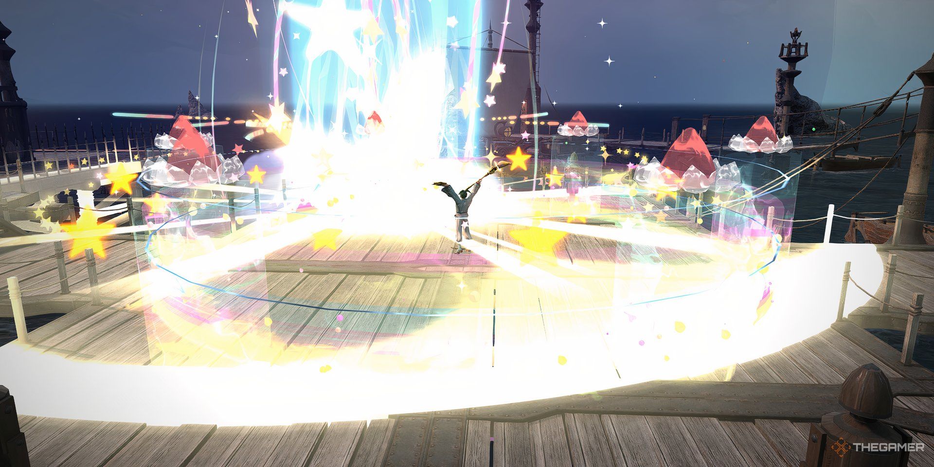 The Pictomancer Limit Break in Final Fantasy 14.