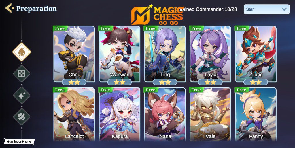 Magic Chess: Go Go Ling Commander Tier List Cover