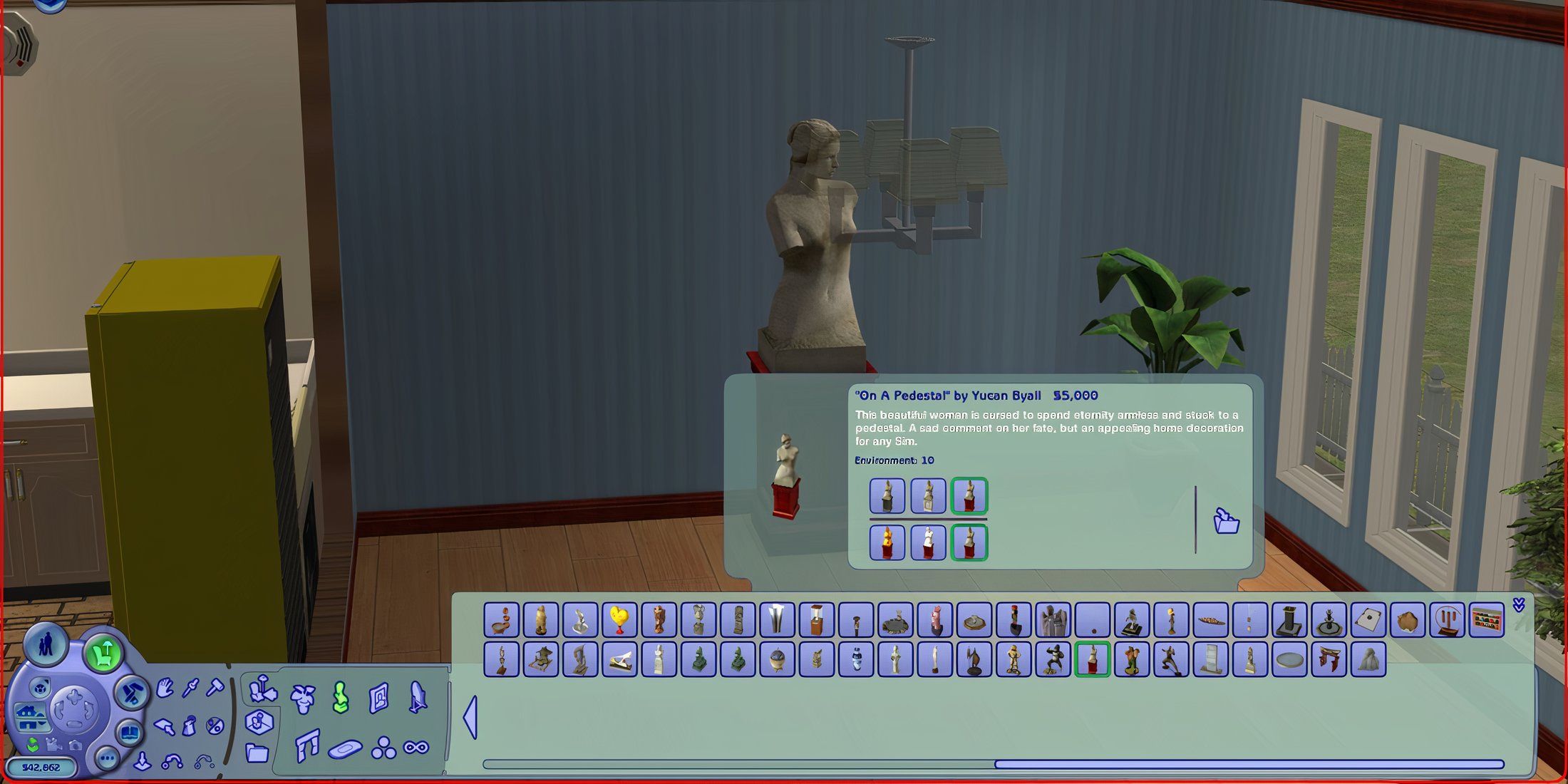 On A Pedestal by Yucan Byall in the Sims 2