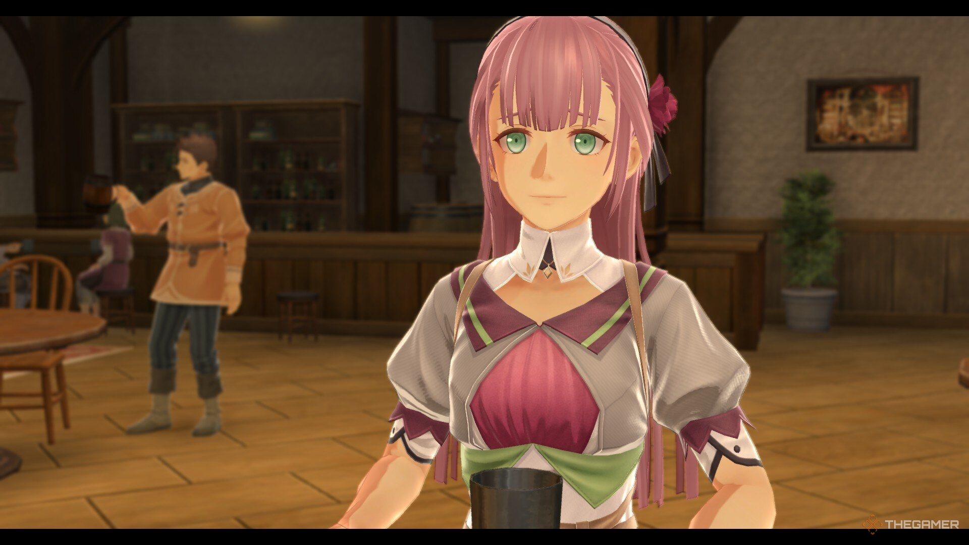 A cutscene screenshot of Rosalind in Ys X: Nordics.