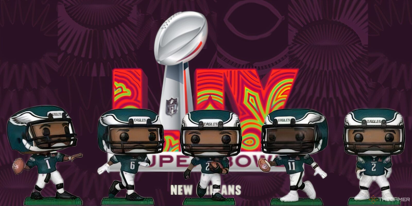 Philadelphia Eagles Super Bowl Funko Pop Five-Pack Is Available Now