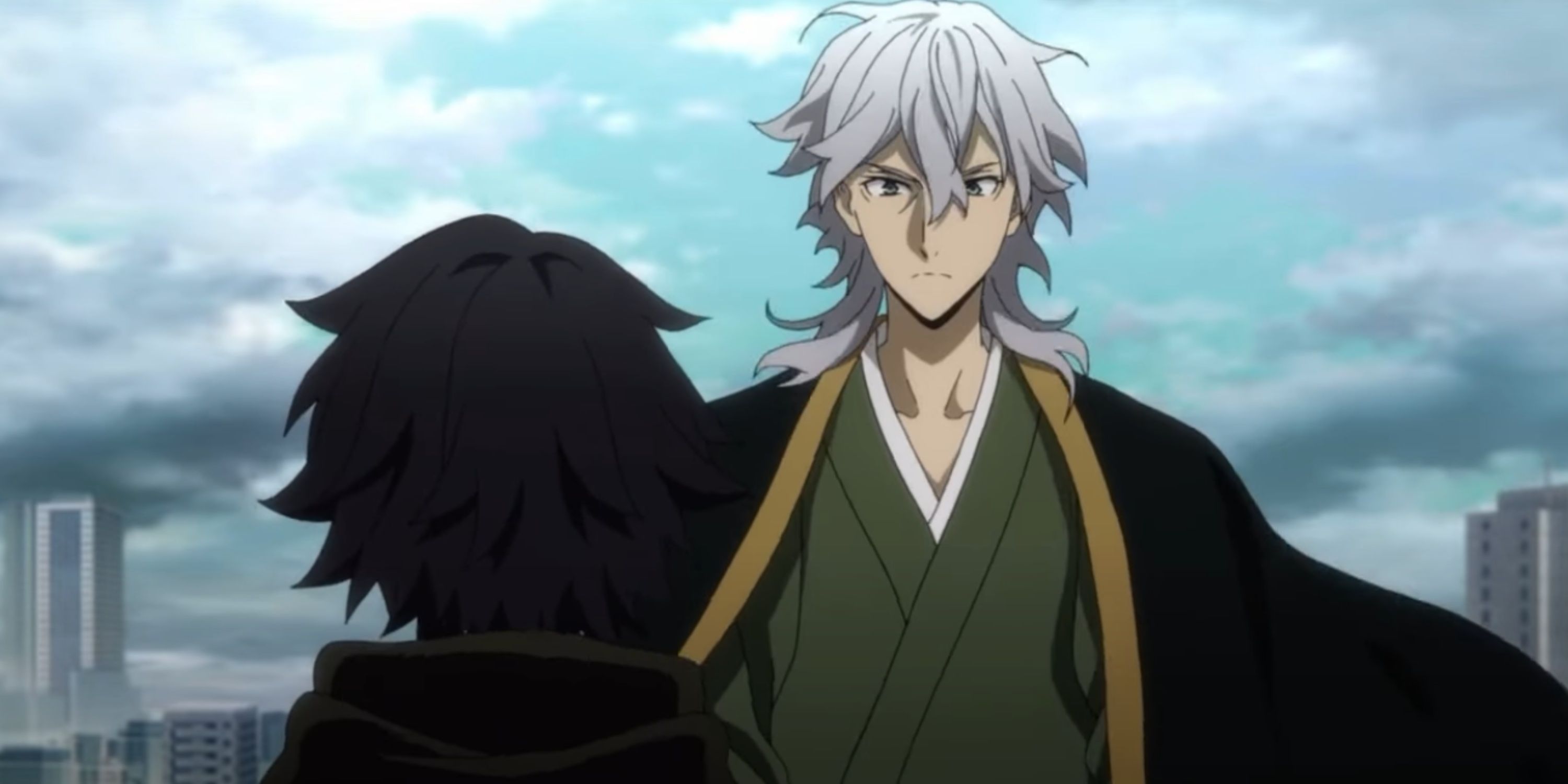 Fukuzawa Yukichi speaks to Ranpo.