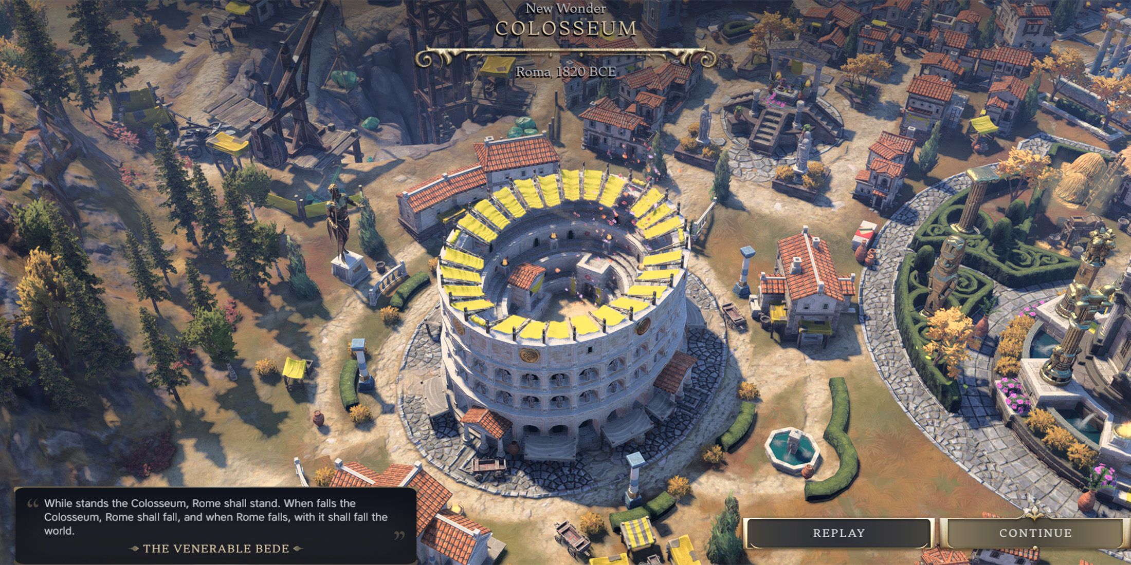 Civ 7 Colosseum Wonder