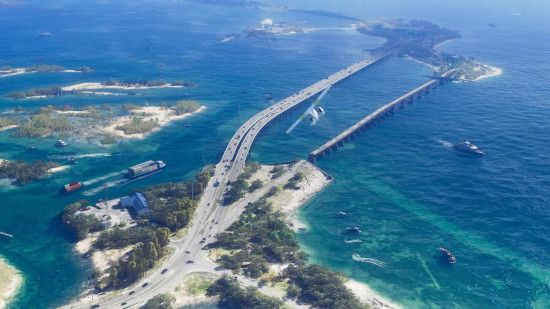 The Florida Keys in the GTA 6 trailer