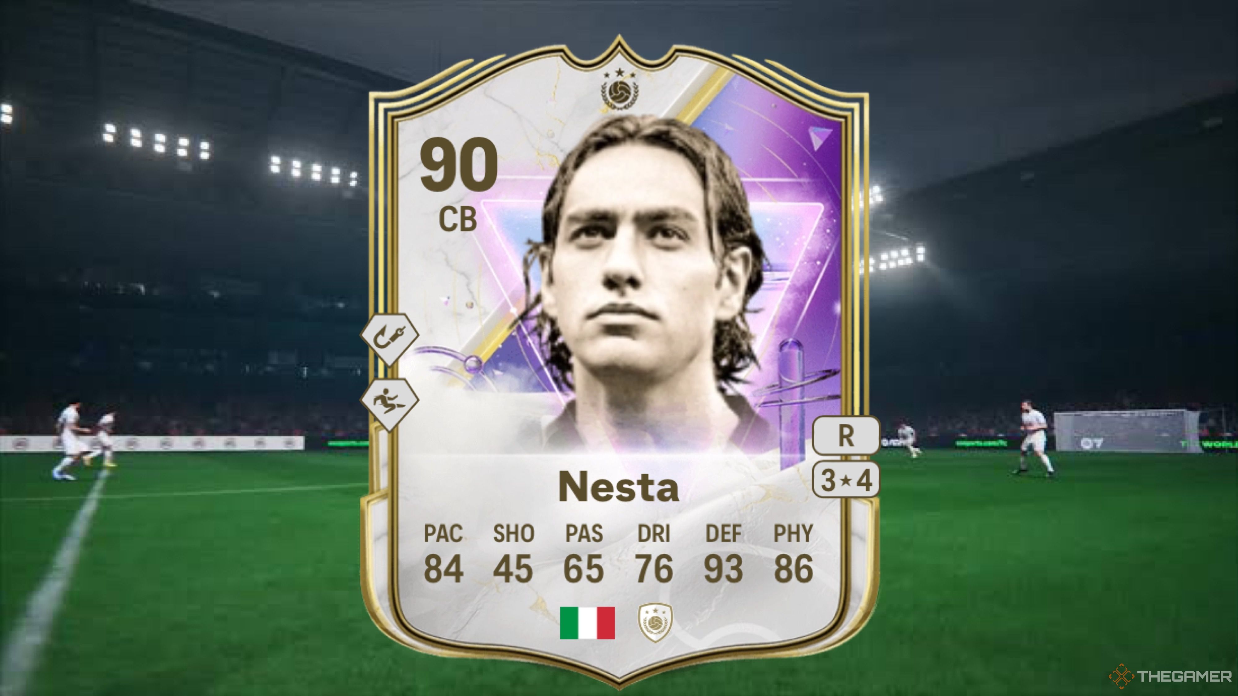 Image showing Nesta card against a faded pitch background.