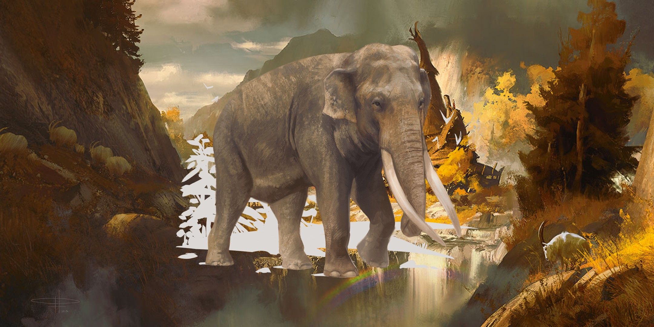 Dungeons & Dragons image showing an elephant.