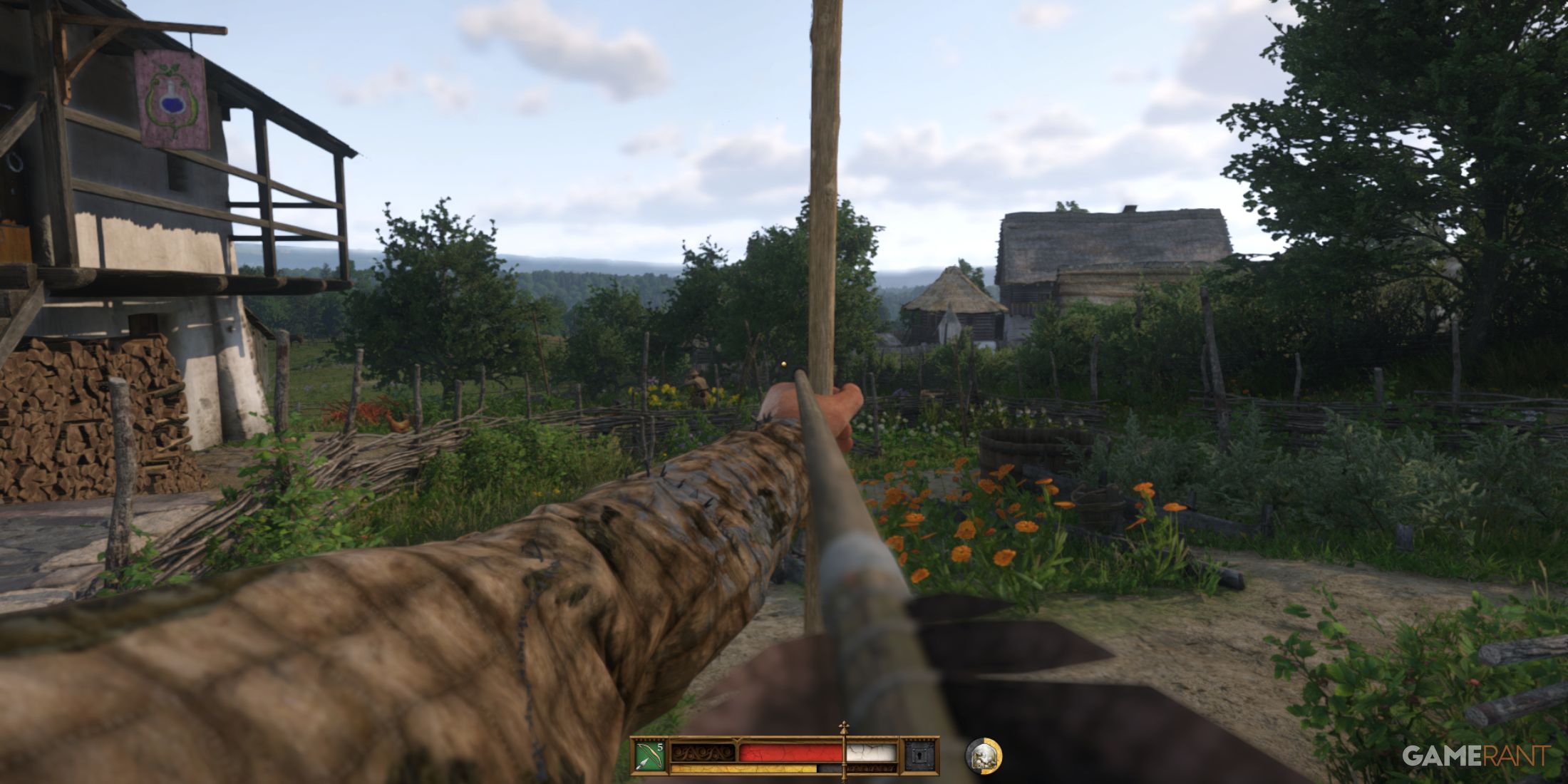 Improve ranged accuracy with the Totally Unnecessary Reticle mod in Kingdom Come Deliverance 2