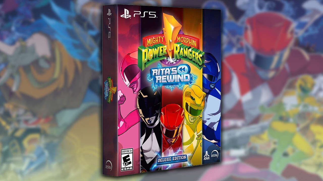 Power Rangers: Rita's Rewind Physical Edition Preorders Available At Amazon