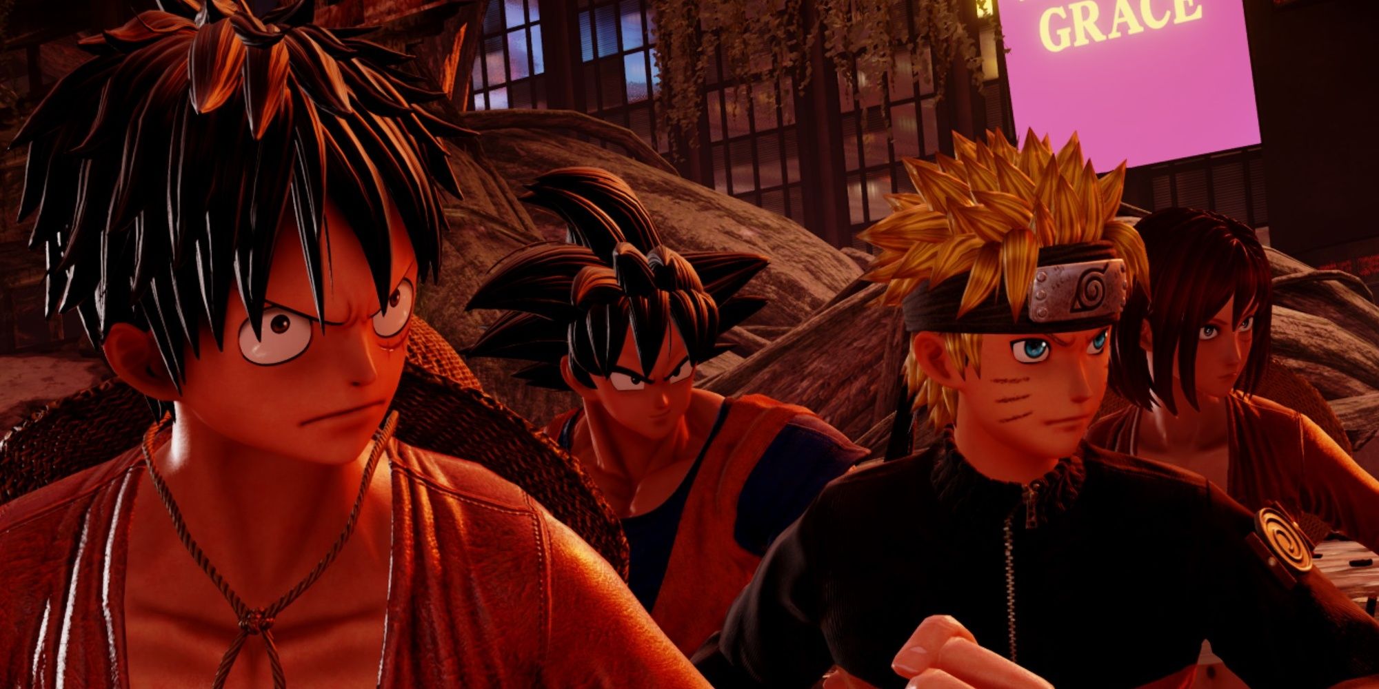 Jump Force Shounen Characters