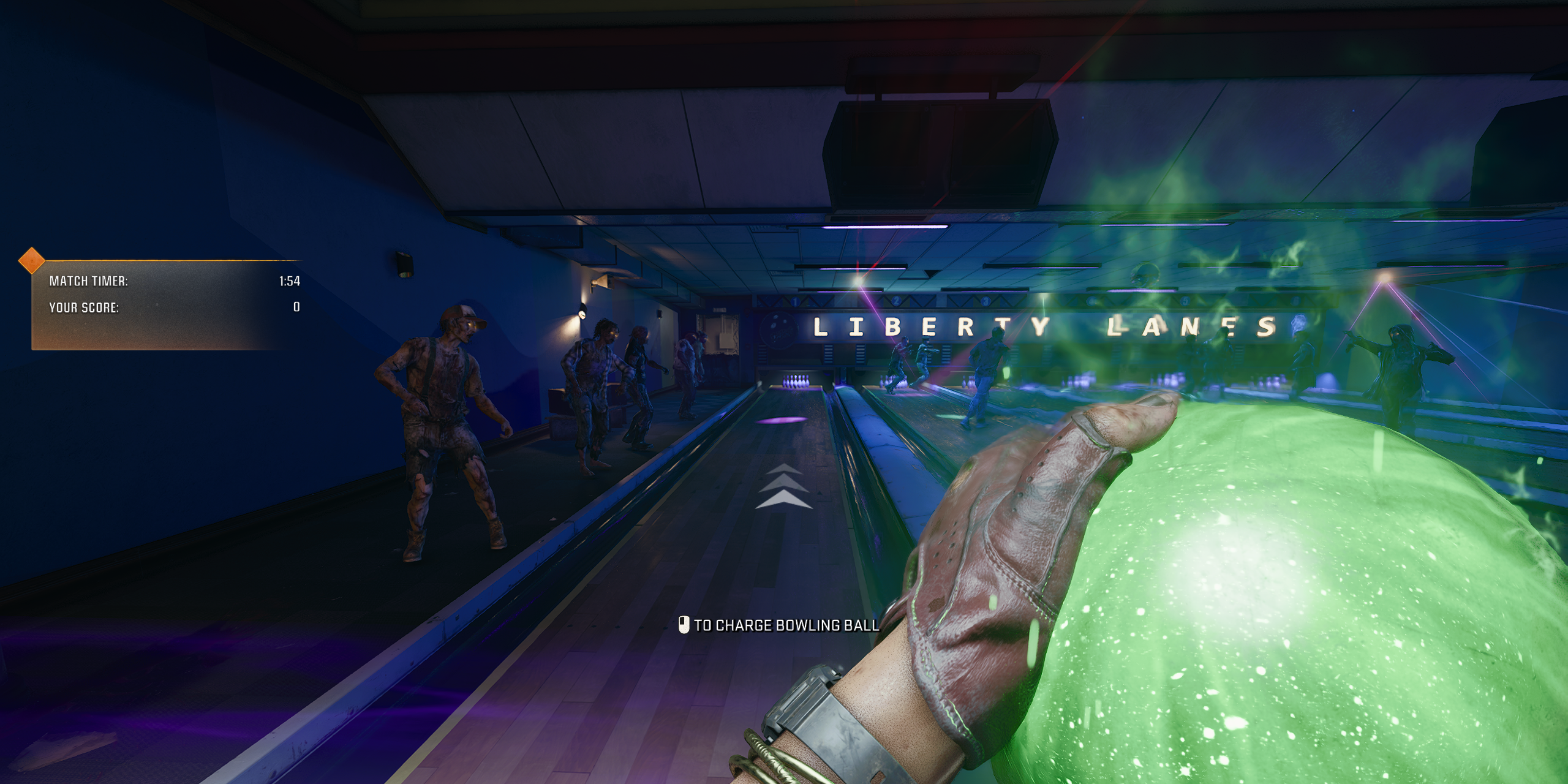 bowling minigame in liberty falls