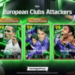 eFootball 2025 European Clubs Attackers