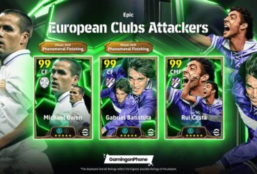 eFootball 2025 European Clubs Attackers