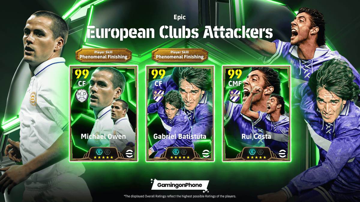 eFootball 2025 European Clubs Attackers